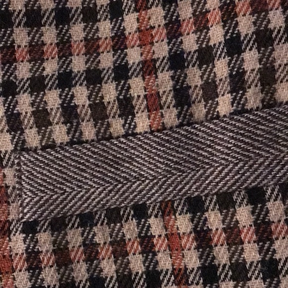 The Limited Vintage Patchwork Tweed Houndstooth Plaid Blazer Size Medium M - Picture 7 of 15